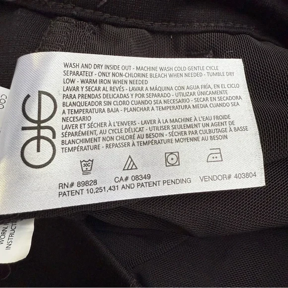 Gloria Vanderbilt Cropped Length Pull On Tummy Control Ponte Pants Women’s Large - Picture 9 of 11